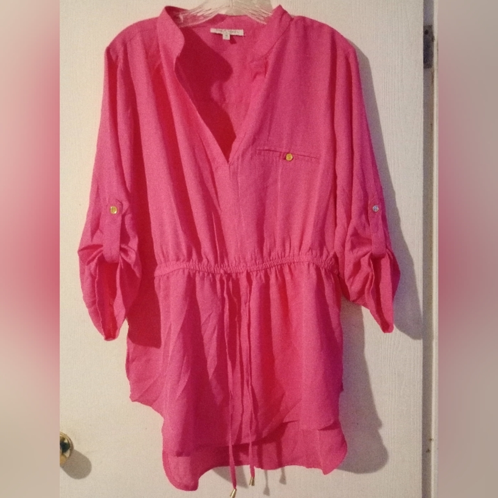 Speed‎ Limit 1X Hot Pink Tunic Mini Dress